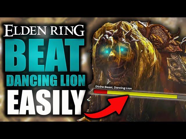 Elden Ring: How to CHEESE the Divine Beast Dancing Lion in Shadow of the Erdtree