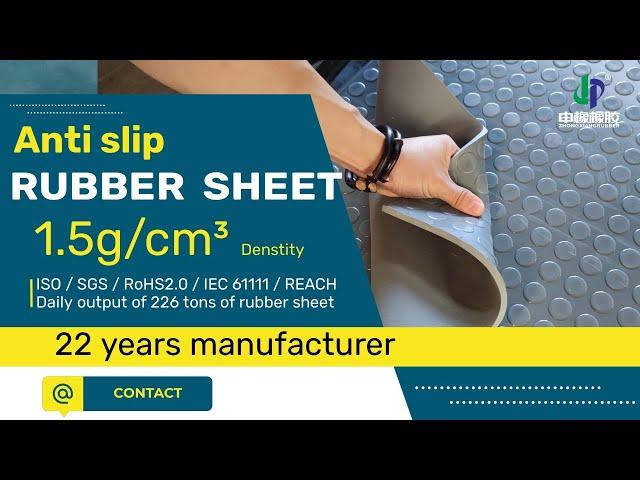 Anti slip mat supplier - coin pattern rubber flooring & stud rubber sheet China factory