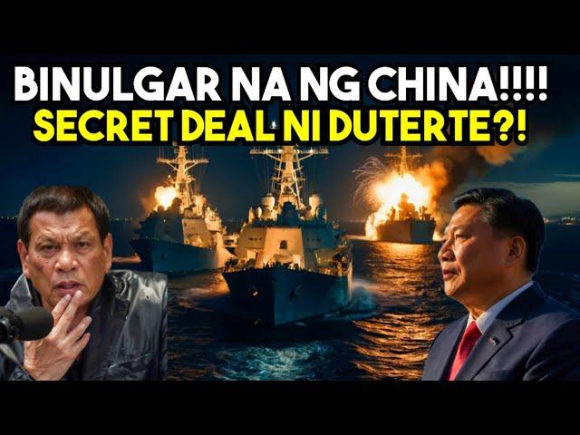 NAKU PO?!! SECRET DEAL ng China at Pilipinas IBINULGAR ng CHINA!