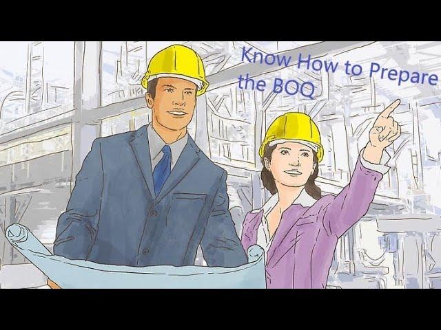 How to Prepare the Bill of Quantities (Filipino) | Quantity Surveying