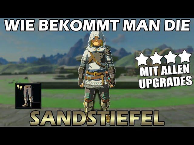 *NEU* So bekommt man die Sandstiefel mit maximalen Upgrades! ► Zelda Breath of the Wild