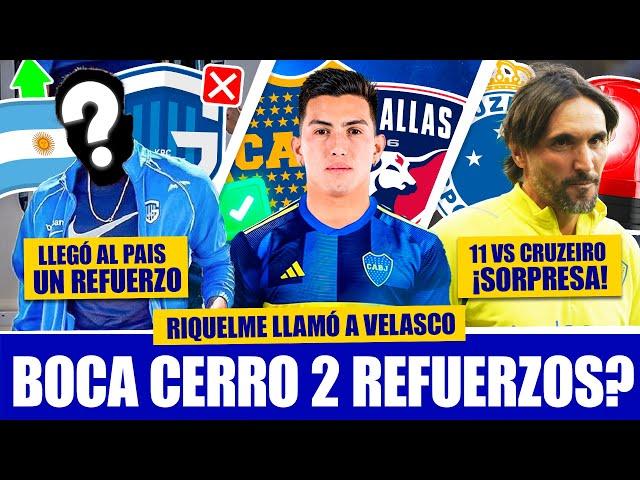 ¡Riquelme ACELERÓ x el REFUERZO BOMBA en BOCA! ► Boca CERRÓ 3 SALIDAS CONFIRMADAS! ► 11 vs CRUZEIRO