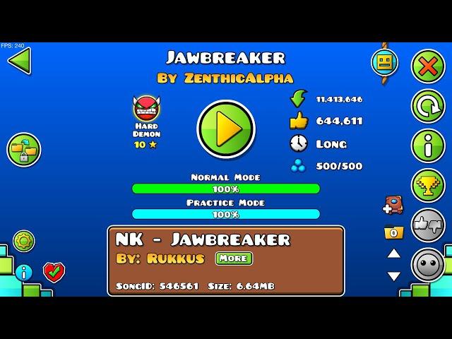 jawbreaker 100% | GD hard demon