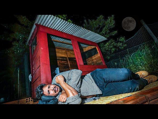 I HAD TO SLEEP IN THE CHICKEN COOP ON MY FARM AND IT WAS HORRIBLE