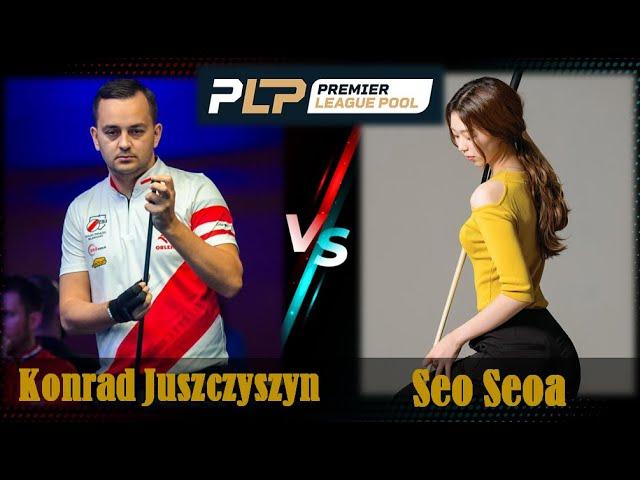 KONRAD JUSZCZYSZYN VS SEO SEOA | PREMIERE LEAGUE POOL 2023 #billiards #9ball