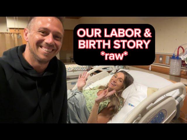 Our Labor and Birth Story - Raw!! *Surprise Gender Reveal*