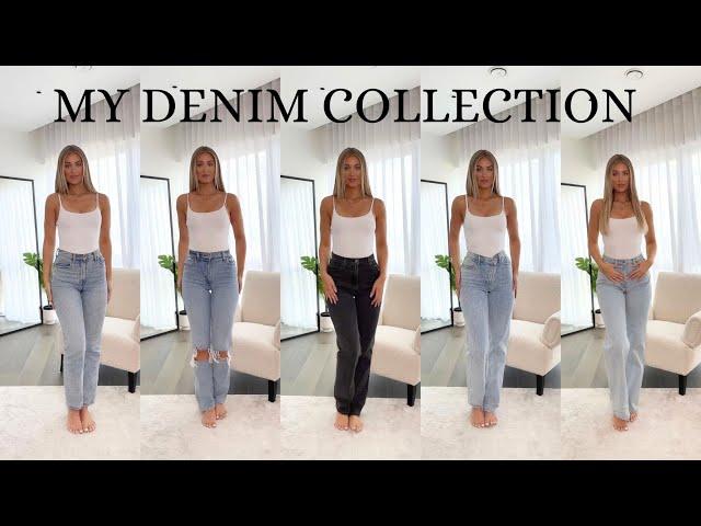 MY DENIM COLLECTION | ABERCROMBIE, ZARA, ASOS