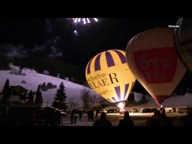 Ballonglühen Jungholz 2015 Wertach TV Reportage