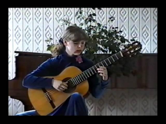 A. Barrios La Catedral, performed by Tatyana Ryzhkova