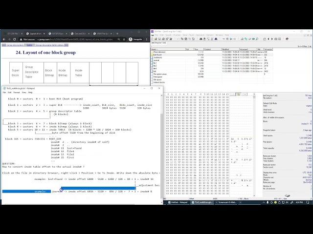 8.9 Inode number calculation examples