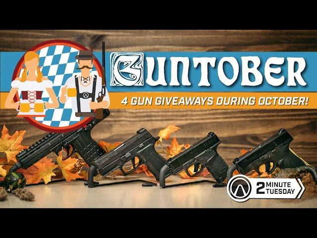 Guntober Giveaways | Starting October 1st