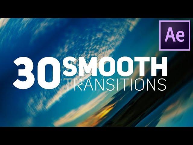 30 Smooth Transitions Pack for Adobe After Effects | Free Transition Pack | After Effects Tutorial