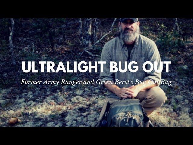 Green Beret's Ultralight Bug Out Bag with Gear Recommendations