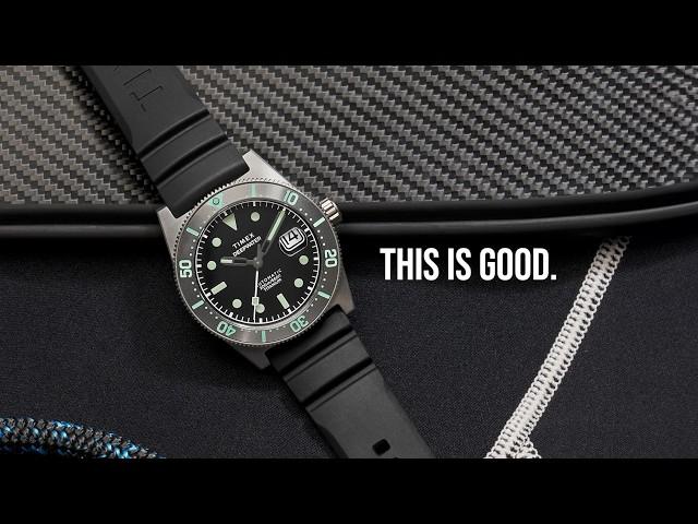 TIMEX are better than ever! - TIMEX Deepwater Reef 200 Automatic - 200m Titanium Dive & GMT Watches