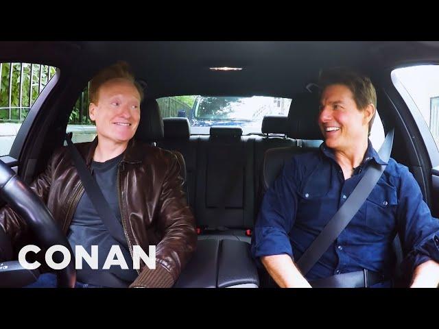 Conan Drives With Tom Cruise | CONAN on TBS