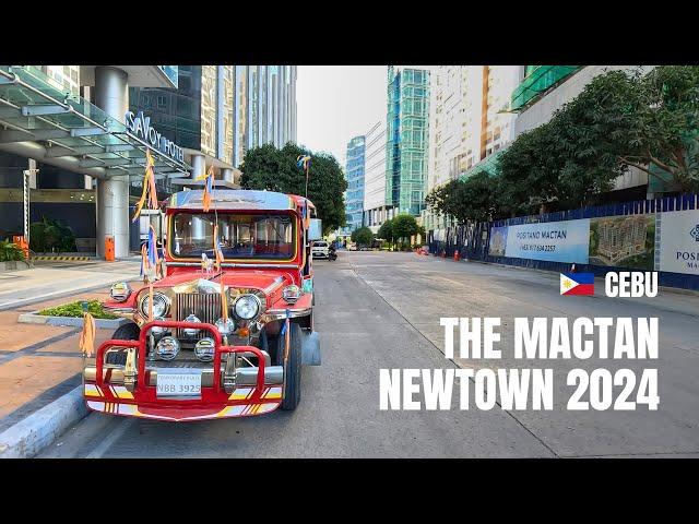  [4K] Afternoon Walk at The Mactan Newtown | Walking Tour Cebu | Philippines