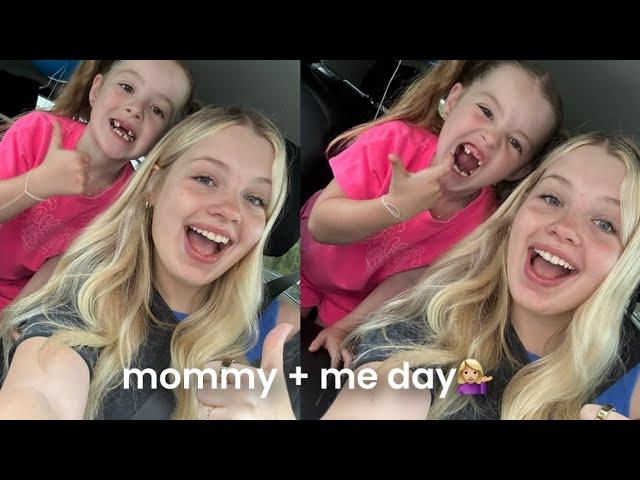 maddie and everly day! (shopping, getting fillings + taking exams with a newborn🫣)