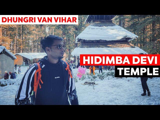 Hidimba Devi Temple | Dhungri Van Vihar | Cars Sliding on SNOW  | Manali Ep 3 EscapewithRavi