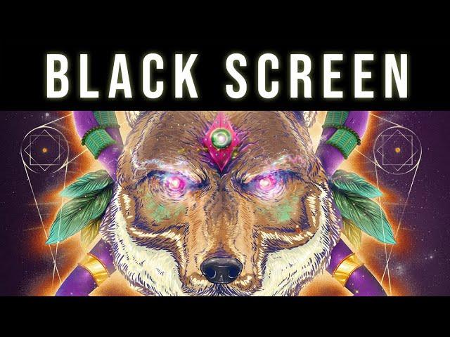 BE VERY CAREFUL! Extreme DMT Activation Frequency l Spiritual Guides DMT Trip l Black Screen Music