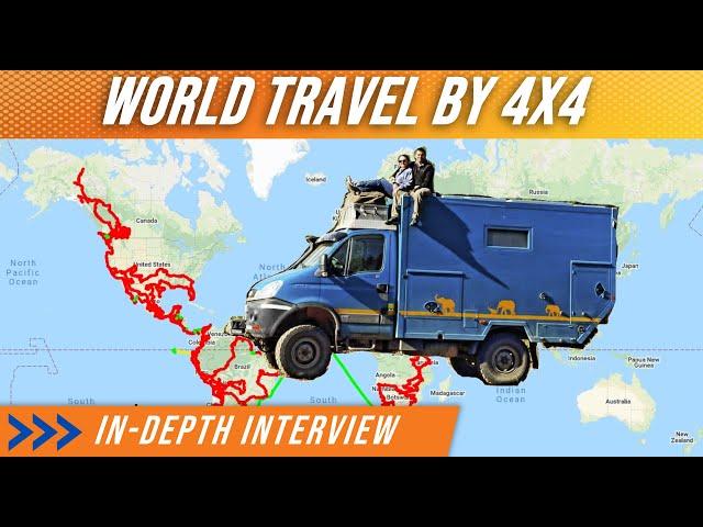 Overlanding the world in an Iveco Daily 4X4 truck