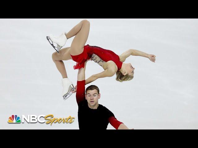 Knierim and Frazier's record-setting short program in US Nationals debut | NBC Sports