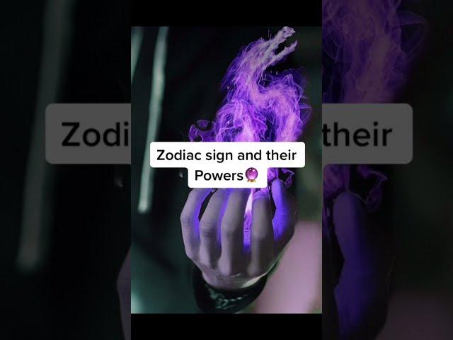 Zodiac Signs And Their Powers #shorts #Zodiac