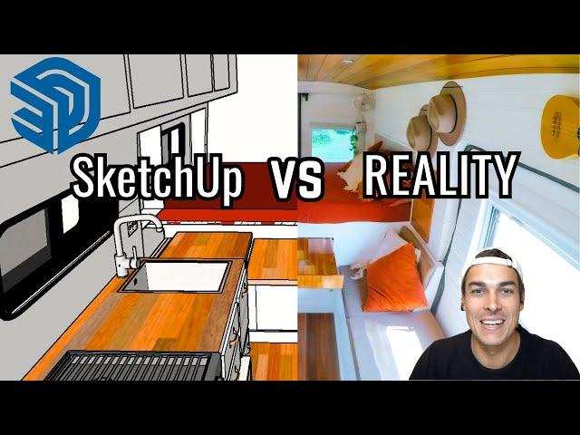 The Ultimate QUICK SketchUp Tutorial for Van Building
