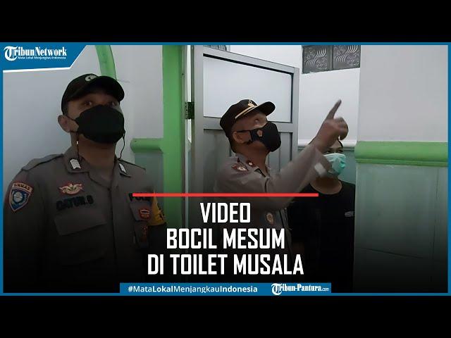 Viral Video Sepasang Bocil Mesum di Toilet Musala Pekalongan