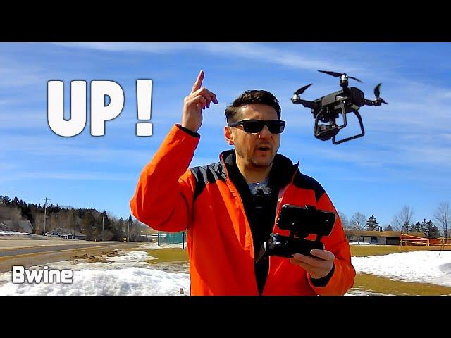 Bwine F7GB2 drone - 1.9 Mile Range, Night Shooting and High Wind Capability Review