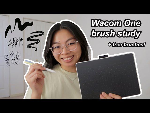 Illustrator Brush Study  | Wacom One