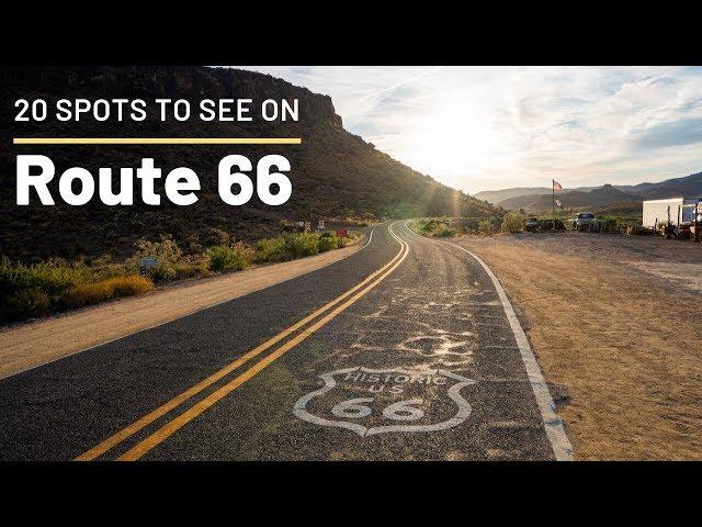 Route 66: 20 Great Stops on the Road Trip