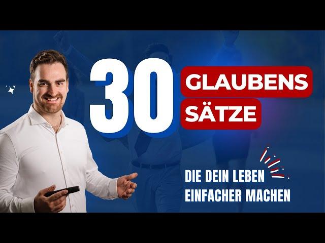 30 psychologische Glaubenssätze die dein Leben POSITIV verändern werden