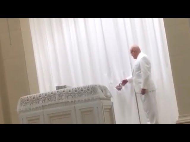 Hidden camera footage of Mormon temple ritual