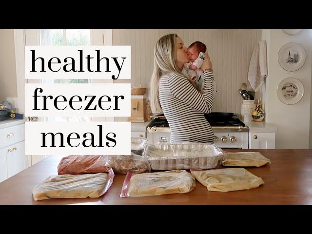 5 scratch-made freezer meals I made for postpartum (baby #4)