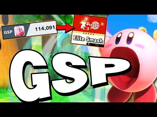 From Low GSP To Elite Smash With Kirby