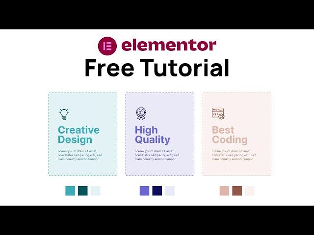 How to make beautiful cards design with Elementor and Wordpress