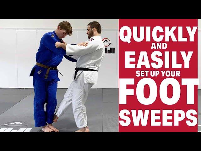 Set Up Your Basic Foot Sweep Techniques! - Travis Stevens Basic Judo Techniques