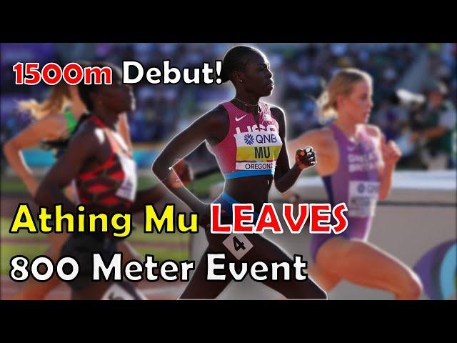 Athing Mu 1500m debut at USATF Championships?? | Upcoming 800m - 1500m Double At 2024 Tokyo Olympics