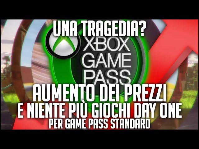 XBOX GAME PASS: AUMENTO PREZZI E NIENTE GIOCHI AL DAY ONE (per lo Standard) #Salottino