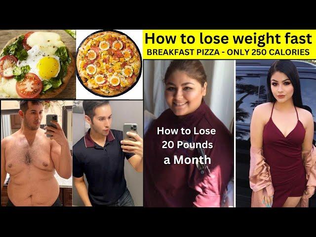 How to lose 20 Pounds a Month