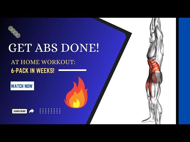 Killer Abs Workout at Home No Equipment Needed!