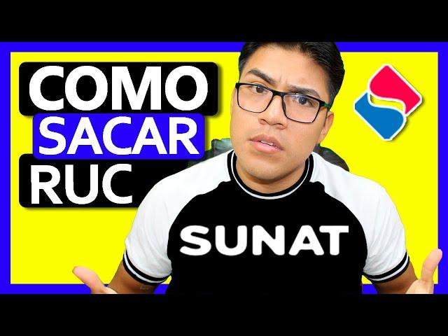  Cómo SACAR RUC en SUNAT | Mesa De Partes Virtual