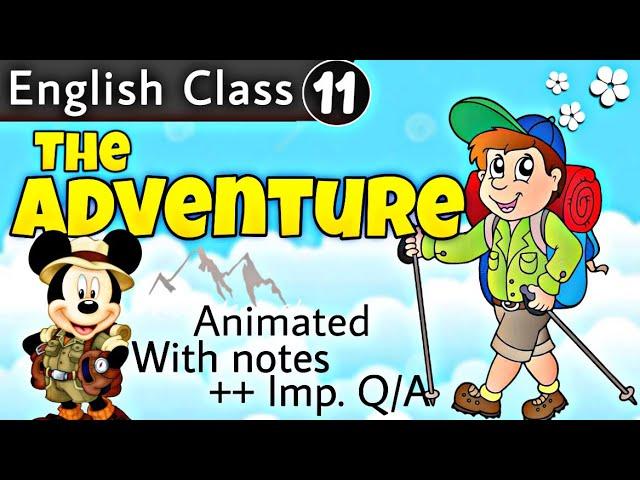 The Adventure : Class 11 ( in Hindi ) | The Adventure Class 11 hornbill #class11english