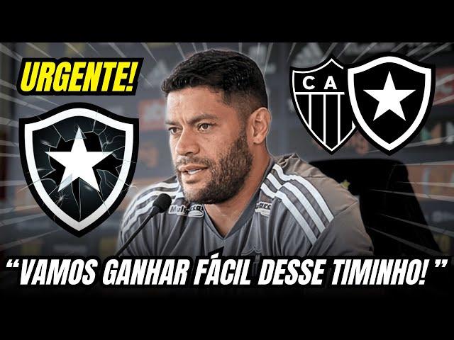 ABSURDO TOTAL! HULK HUMILHA O BOTAFOGO ANTES DE JOGO! ULTIMAS NOTICIAS DO BOTAFOGO HOJE!