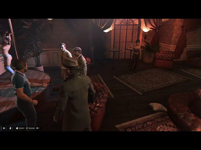 Scaletta crime family (in gentleman's club)