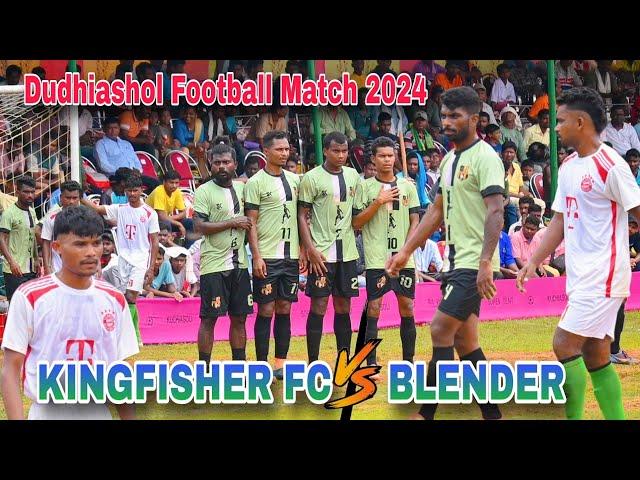 Kingfisher FC Potka  Blender || 1st Round || Dudhiashol Football Match 25/08/2024