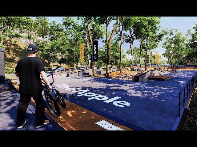 Testing The Latest Experimental Build On a BEAUTIFUL Roartex Map - BMX Streets