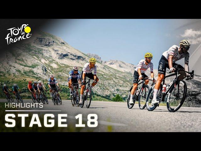 Tour de France 2024, Stage 18 | EXTENDED HIGHLIGHTS | 7/18/2024 | Cycling on NBC Sports