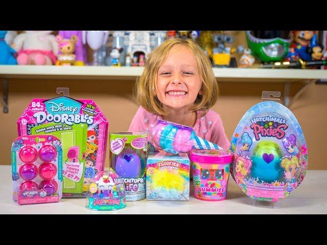 NEW Mystery Toys & Surprise Eggs Opening with Chloe | Toys for Girls by Kinder Playtime