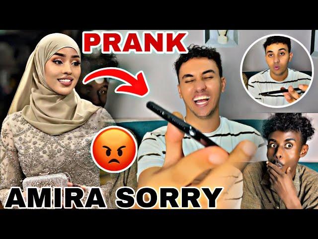 PRANK AMIIRA KII UGU XUMA OO ABUKAR KAGA NIXIYAY SORRY WALAHI